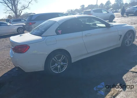 2018 BMW 440I xDrive z USA, uszkodzony, nr VIN WBA4Z7C51JED47705